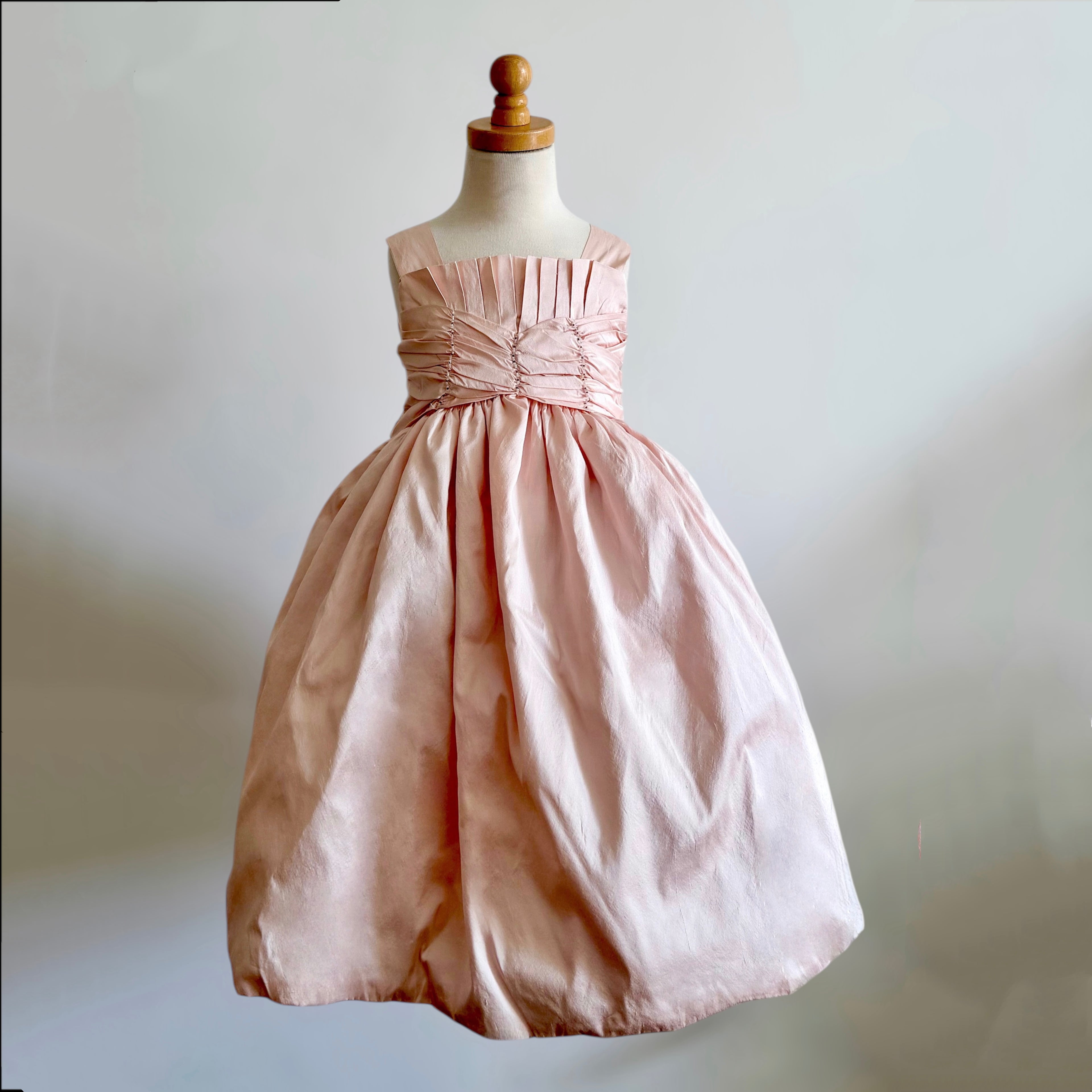Silk Pleated Crumb Catcher Dress