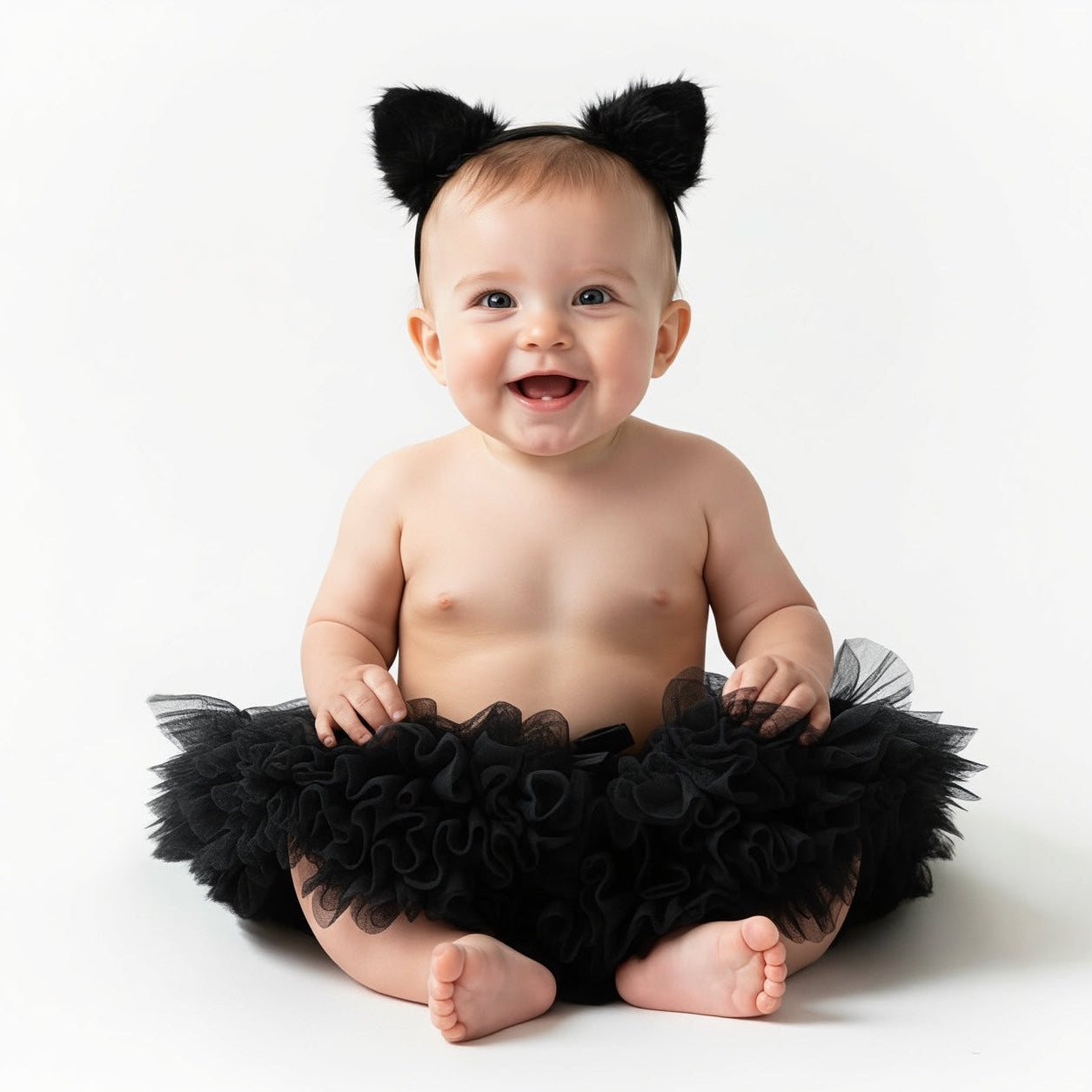 Baby Newborn Prima Soft Tutu - Black