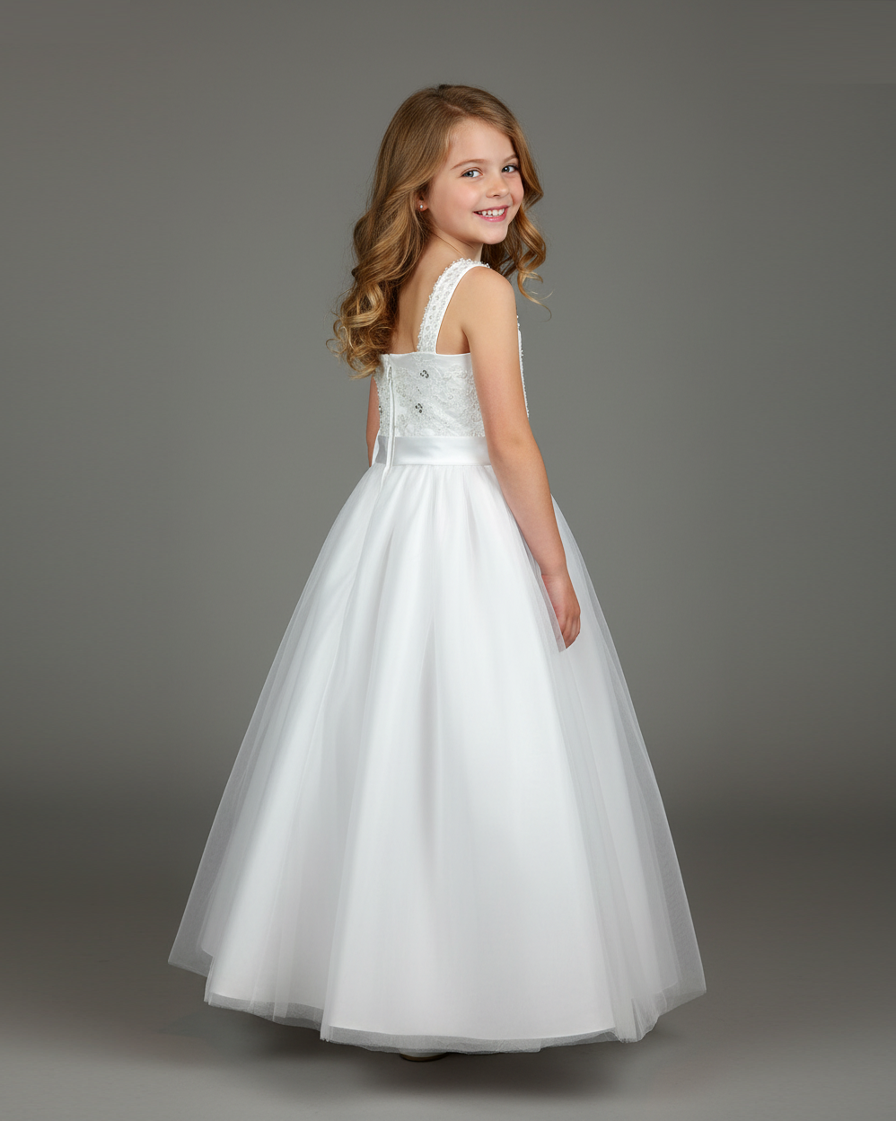 Tiffany Communion Dress with matching Bolero Jacket