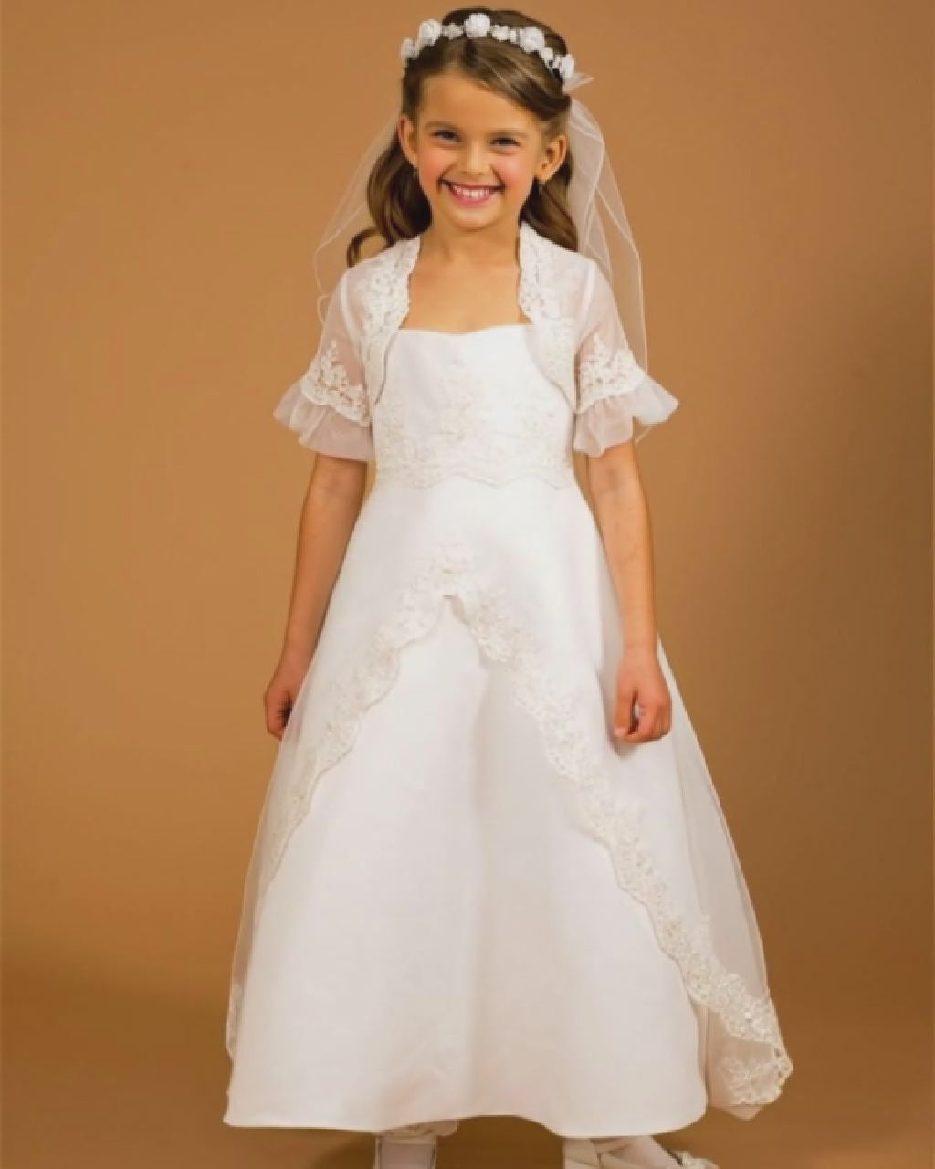 Marselle Communion Dress with matching Bolero Jacket