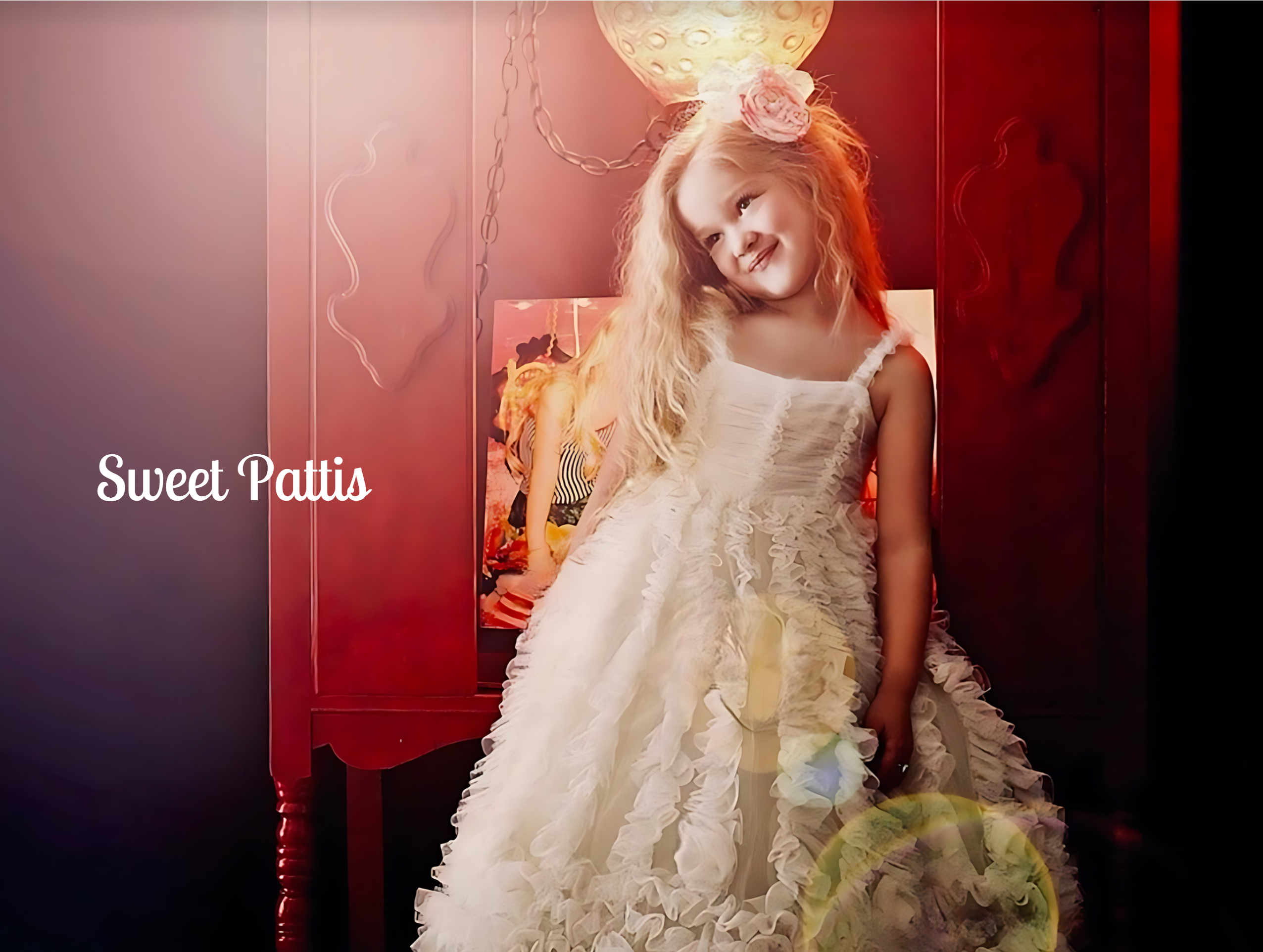 Soft Tulle Ruffle Tiered Dress - White & Ivory