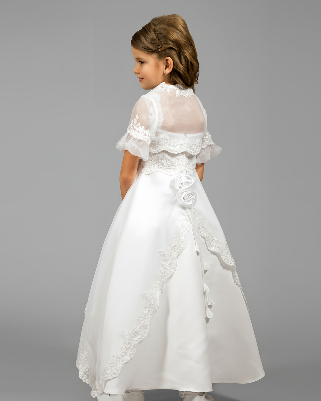 Marselle Communion Dress with matching Bolero Jacket